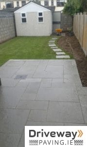 Grey Limestone Patio