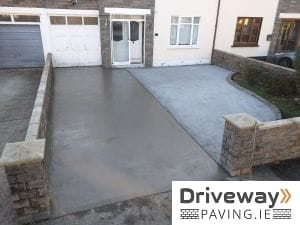 Imprint Concrete driveway