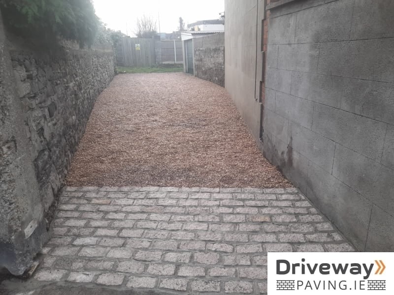 Gravel driveway