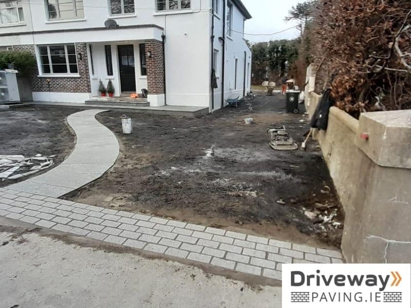 Ballylusk_gravel_driveway_in_the_process