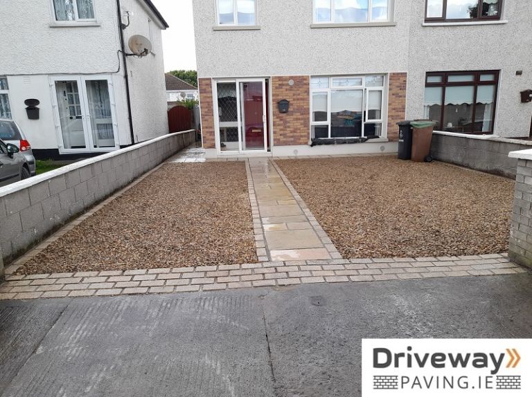 Gravel driveway installation in Lucan, Dublin 20