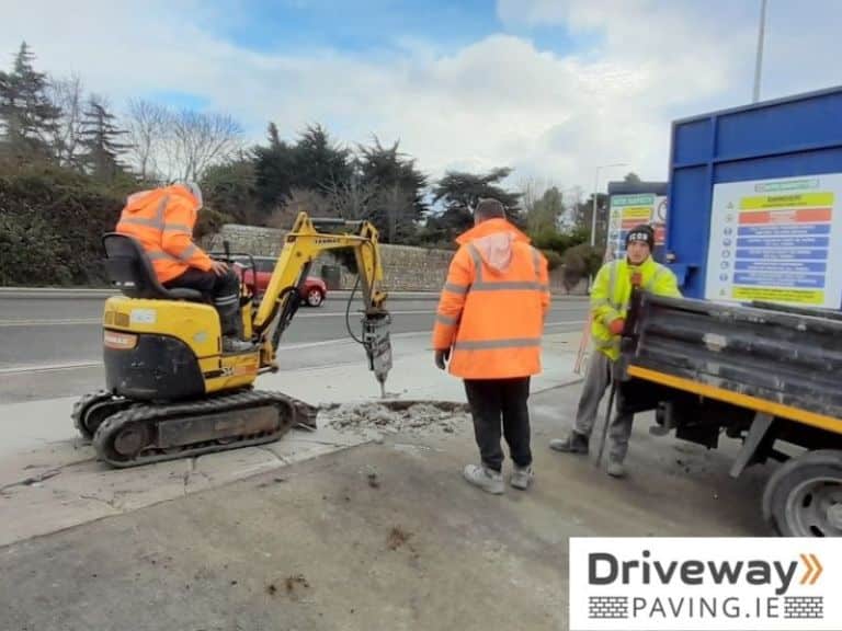 Tarmac footpath repair in Killiney, Dublin 18